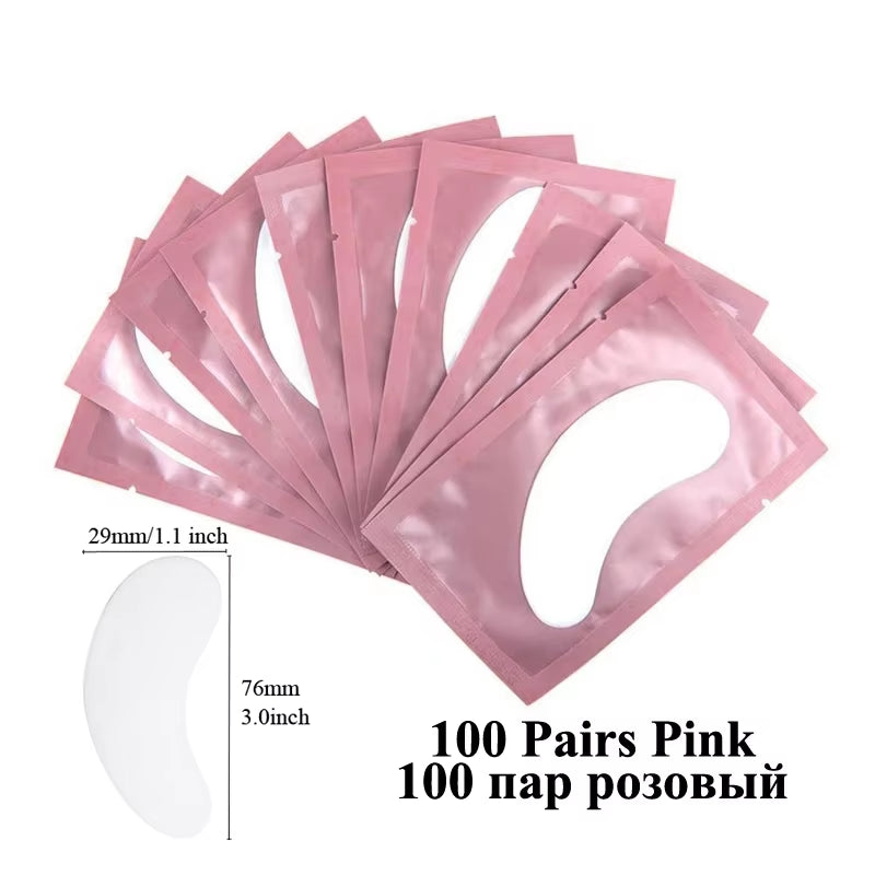 50 Pairs Eye Patches Eyelash Extension