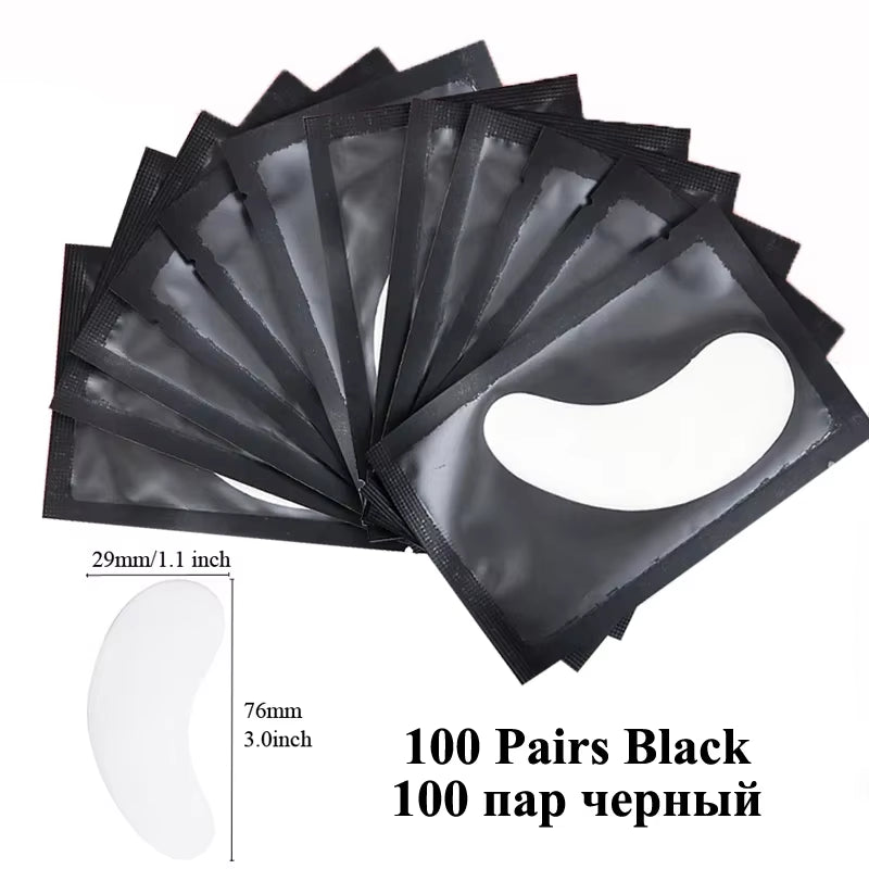 50 Pairs Eye Patches Eyelash Extension
