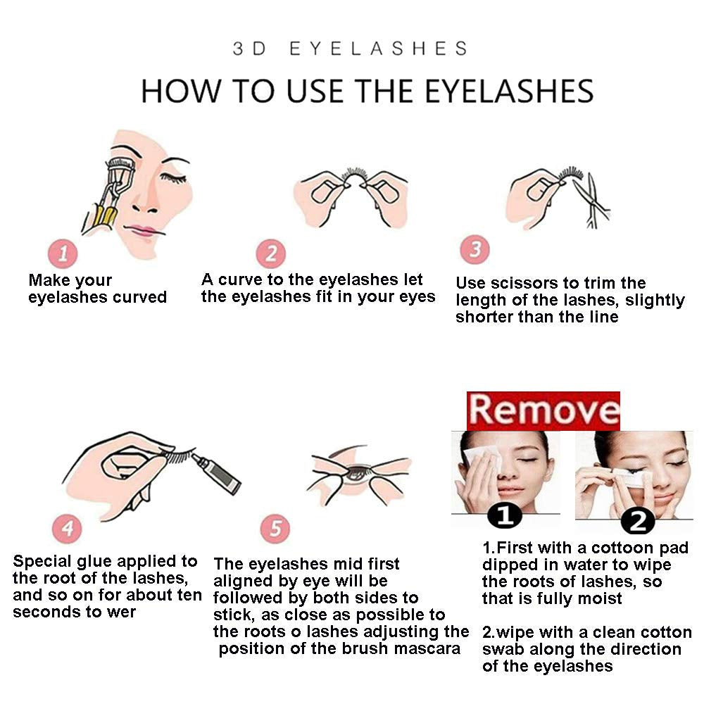 3D False Eyelashes