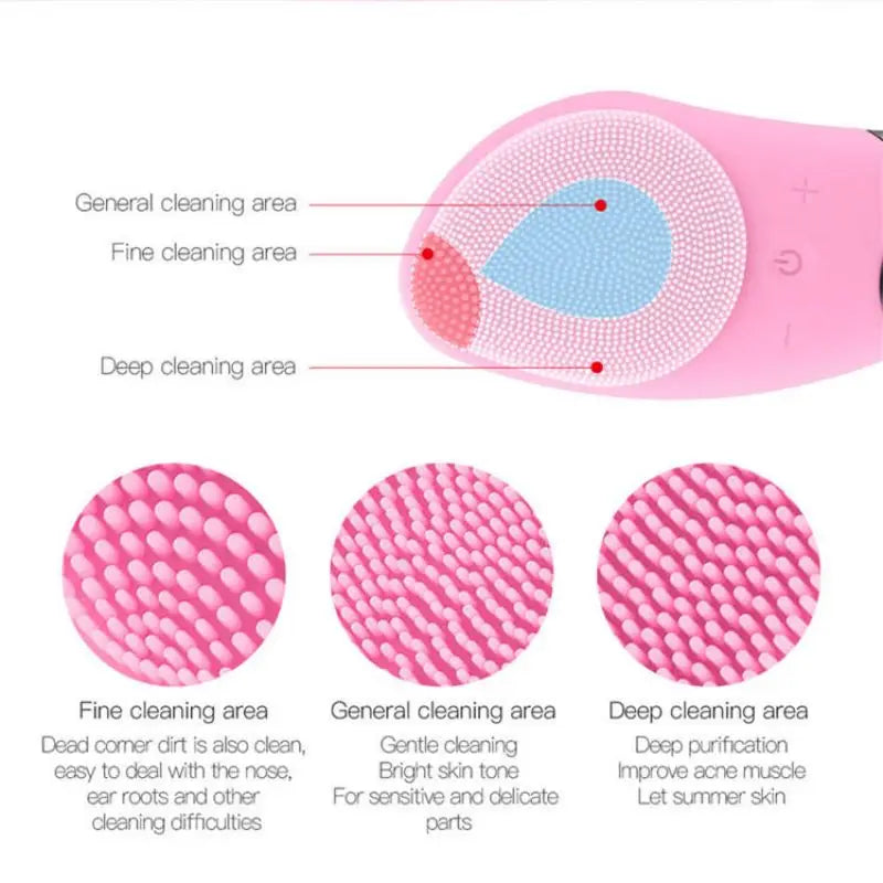 Mini Electric Facial Cleansing Brush 
