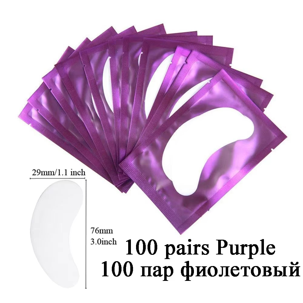 50 Pairs Eye Patches Eyelash Extension