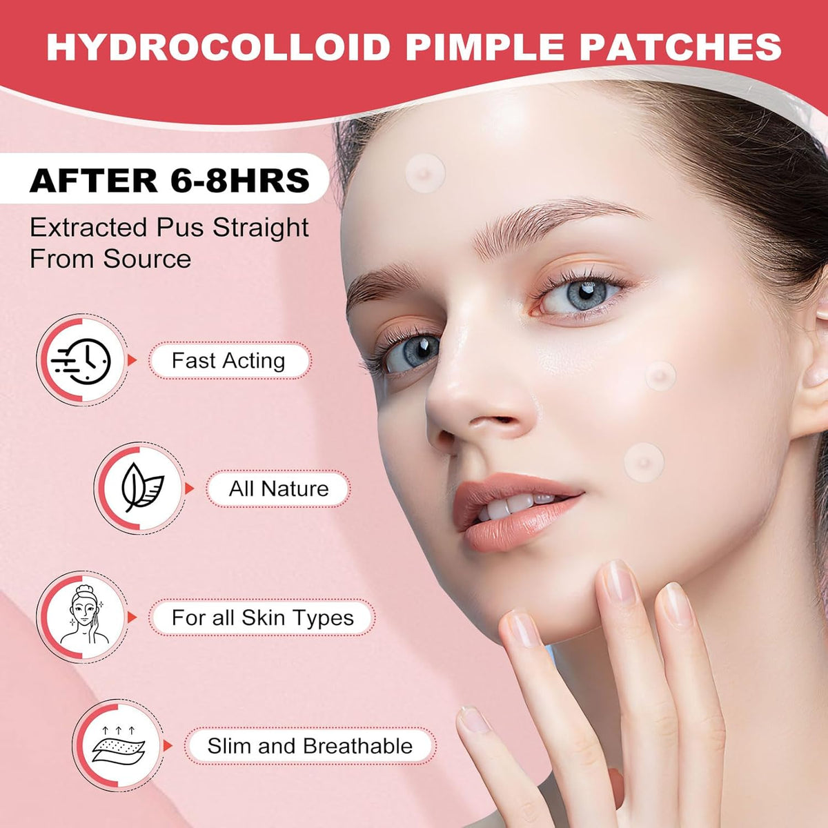 Pimple Patches for Face, Acne Patches Spot Treatment Patch