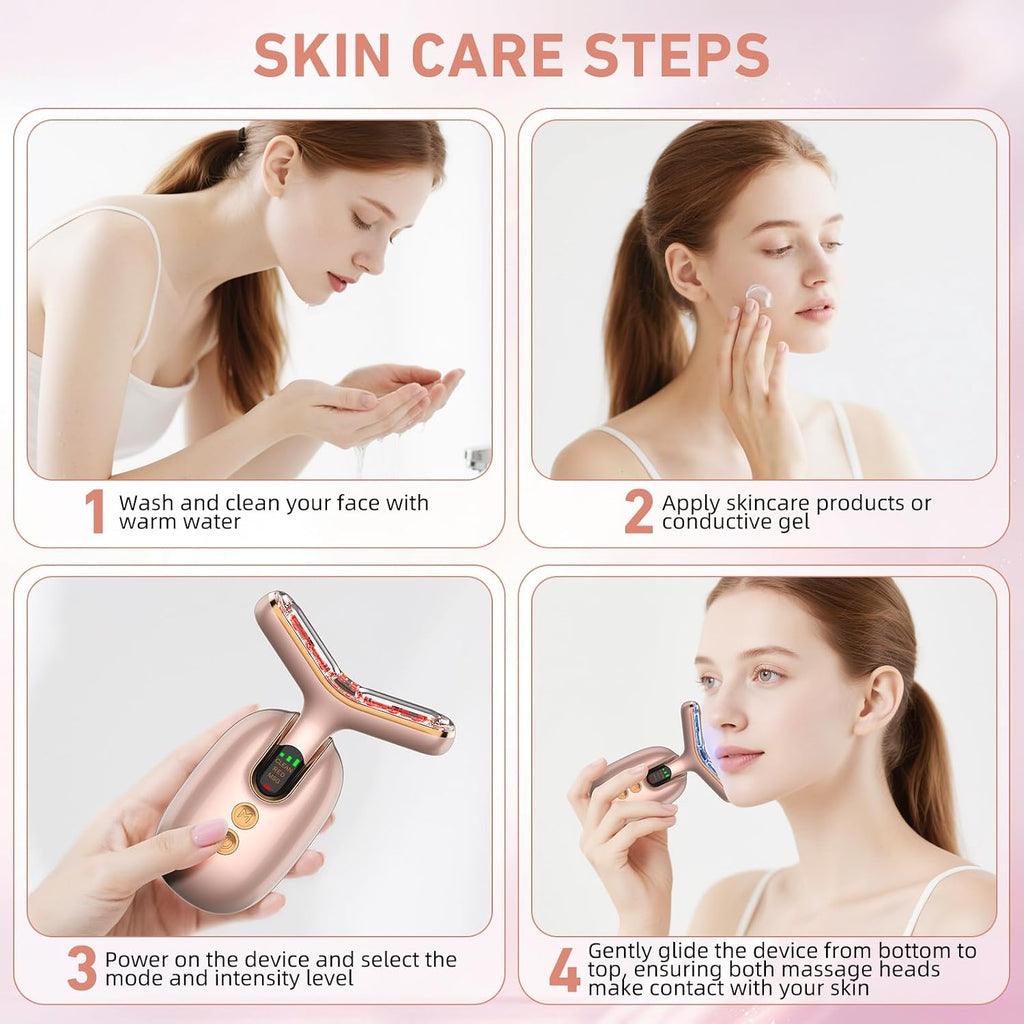 Micro-Current Face Beauty Device