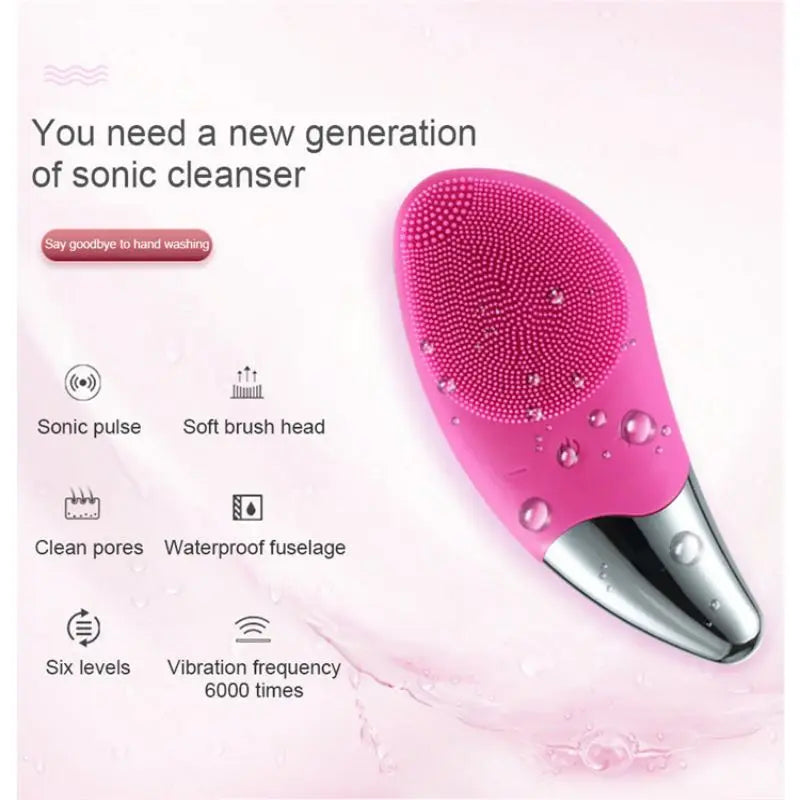 Mini Electric Facial Cleansing Brush 