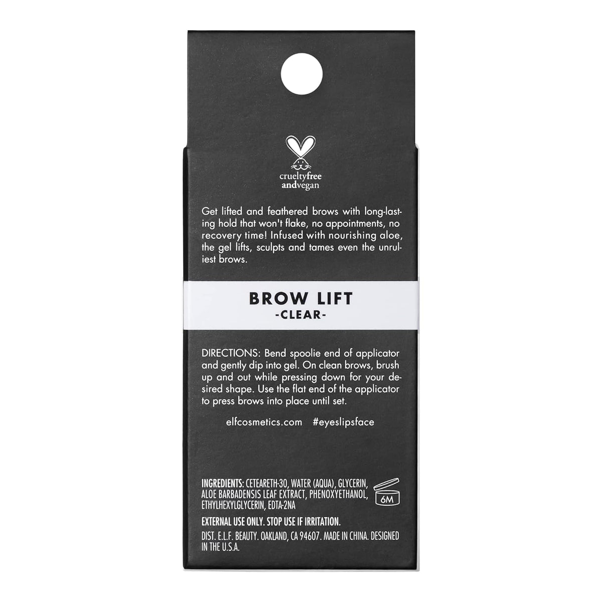 Brow Lift, Clear Eyebrow Shaping Wax 